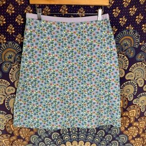 Boden floral pastel skirt